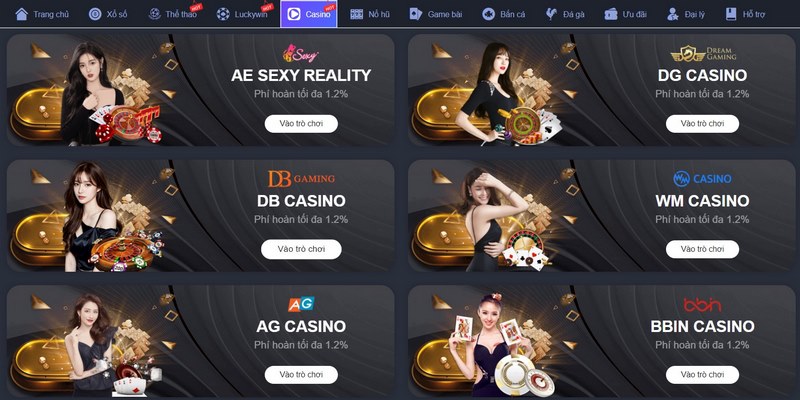 Nhà cung cấp Casino live S666