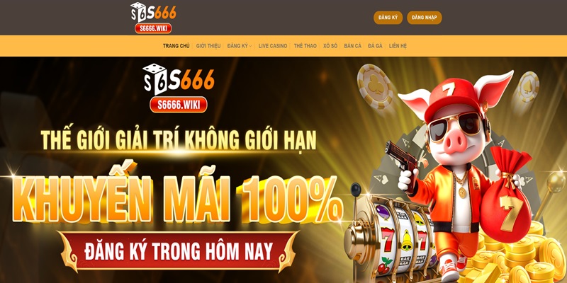 S666 nhà cái cung cấp sân chơi cá cược online số 1 Việt Nam